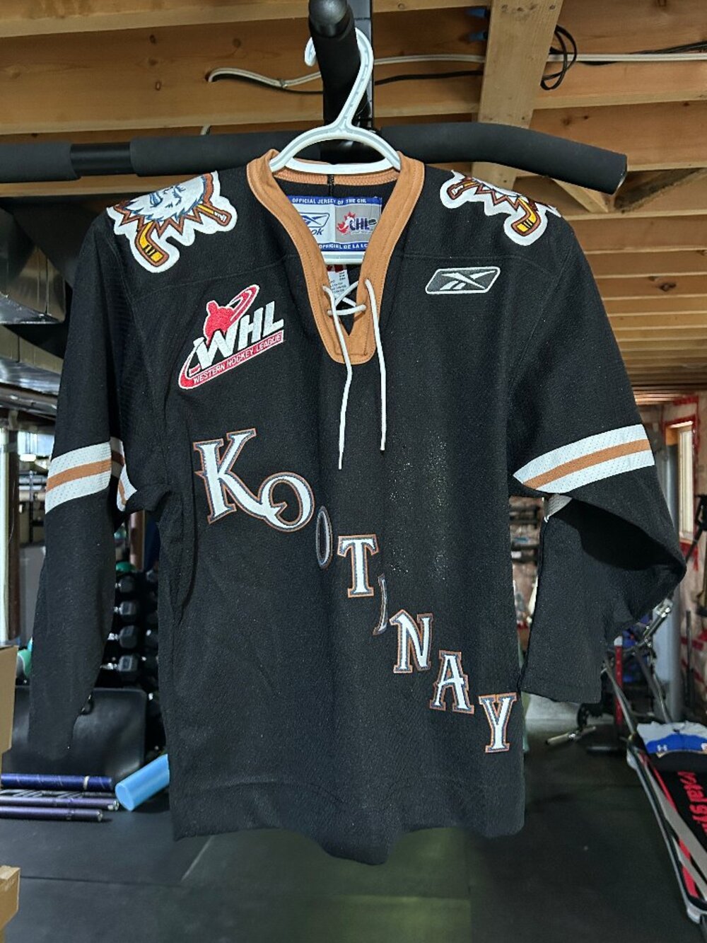 Vintage Kootenay Ice WHL Jersey – Size Youth Small/Medium
